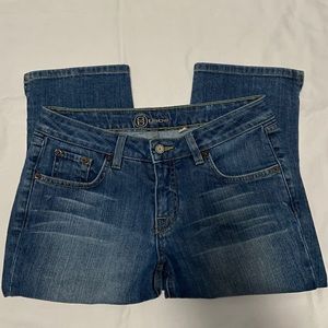 Bebe Slim Sexy Cropped Jeans